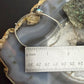 Vintage Native American Silver Natural Turquoise Split Shank Bracelet For Women