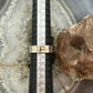 Sterling Silver Southwestern Style Rectangle Labradorite Ring Size 8 For Women
