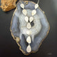 Sterling Silver Southwestern Style Royston Turquoise Lariat 28" Necklace For Women