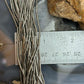Vintage Sterling Silver 27 Strand Liquid Silver 28" Necklace For Women