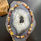 Carolyn Pollack Sterling Silver Multistone Beads 16"-20" Necklace For Women