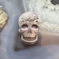 2 Troy Ounces of .999 Fine Silver Decorated Skull #PX.EO
