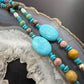 Carolyn Pollack Turquoise & Multi Stone Beaded 36" Necklace For Women