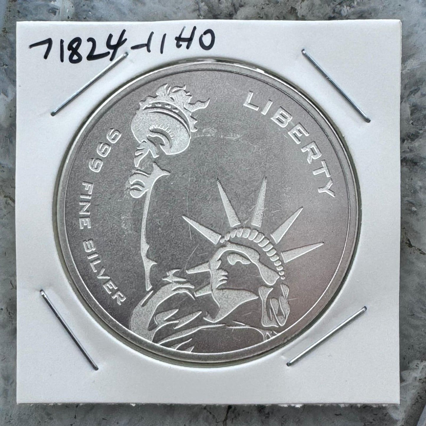 US .999 One Ounce Pure Silver #71824-1-HO