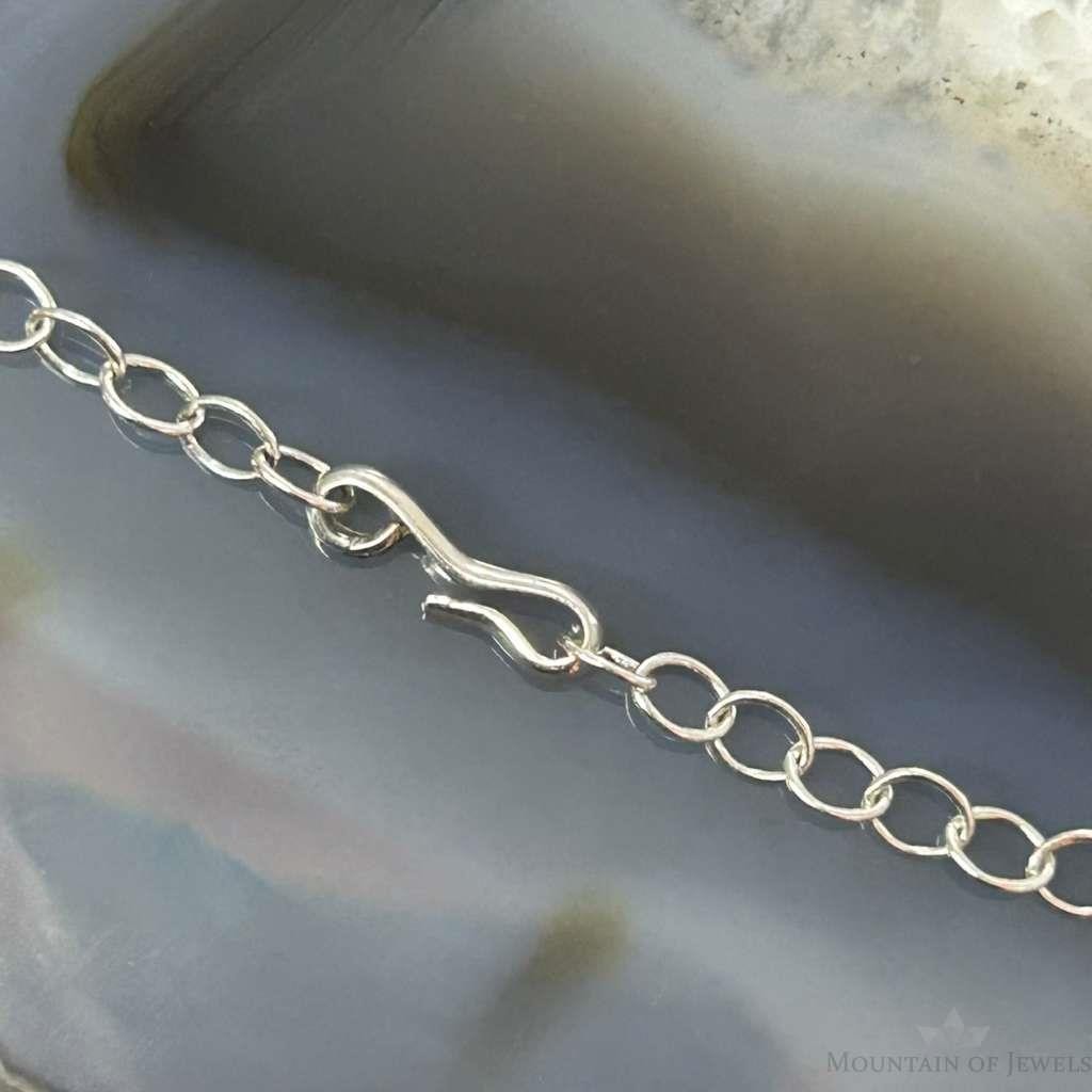 Carolyn Pollack Sterling Silver Swirl Decorated Heart Pendant with 16" Necklace