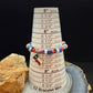 Carolyn Pollack Sterling Silver Multi Gemstone Bead w/Texas Flag Charm Bracelet For Women