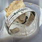 Gibson Gene Navajo Native American Silver Turquoise Chip Inlay Bracelet (As Is)