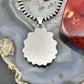 Sterling Silver Southwestern Style Mohave Turquoise Cluster Pendant For Women #1