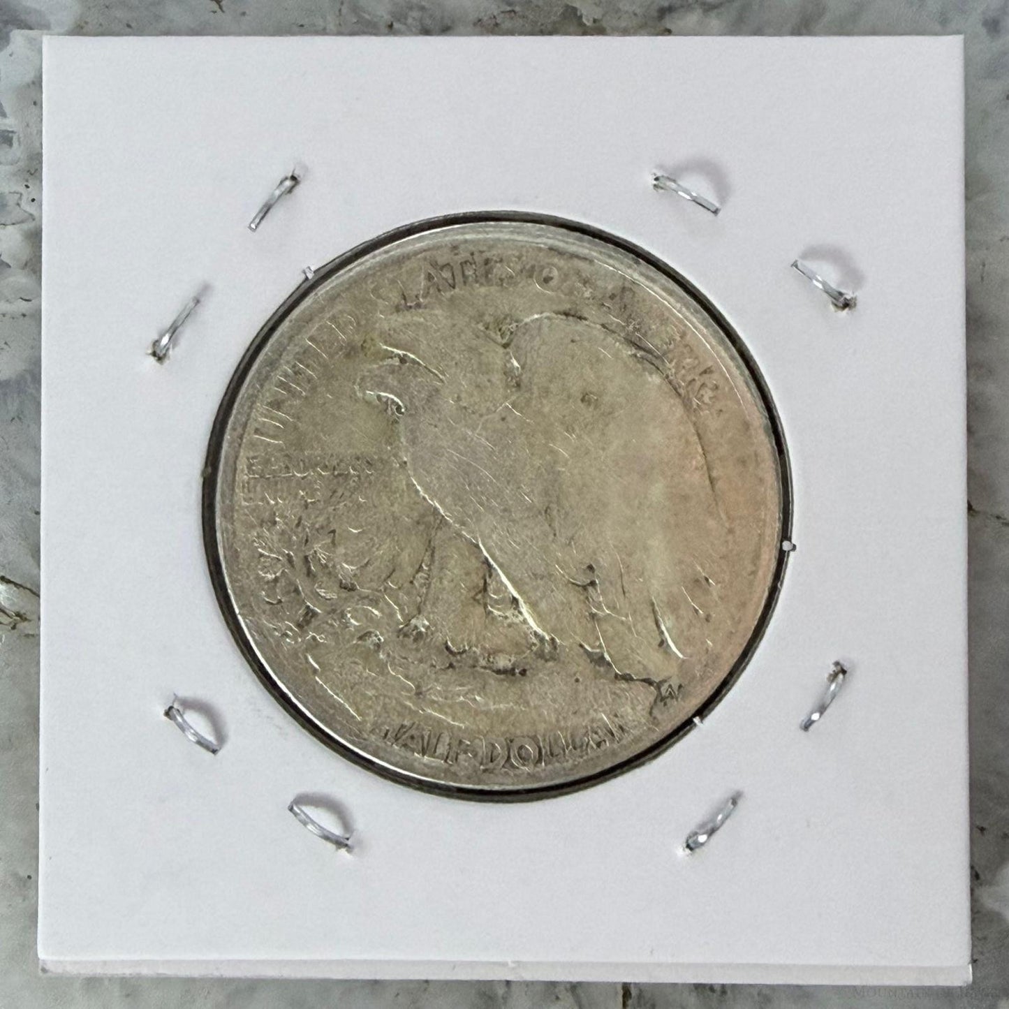 1936 US Walking Liberty Half Dollar 90% Silver VG-F #20126-6