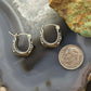 Carolyn Pollack Sterling Silver Round Onyx Hoop Earrings For Women