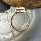 Native American Sterling Silver Bumblebee Jasper Bar Ring Size 5.25 For Women #1