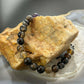 Sterling Silver Smoky Onyx Beads Bracelet For Women