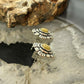 Carolyn Pollack Sterling Silver Yellow Jasper Stud Earrings For Women