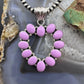 Native American Sterling Silver Phosphosiderite Heart Shape Pendant For Women