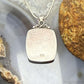 Vintage Sterling Silver square Azurite Malachite Fashion Pendant For Women