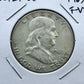 1963-D US Franklin Half Dollar .900 Silver VF-XF #60124-6E