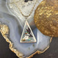 Vintage Linda Barber Zuni Sterling Silver Inlay Hummingbird Pendant For Women