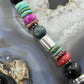 Tommy & Rosita Singer Sterling Silver Turquoise & Multistone Beads Necklace For Women
