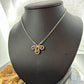 Carolyn Pollack Vintage Sterling Silver Twisted Rope w/Citrine 18"-20" Necklace For Women