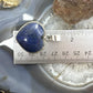 Sterling Silver Southwestern Style Lapis Heart Shape Pendant For Women