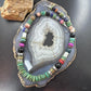 Tommy & Rosita Singer Sterling Silver Turquoise & Multistone Beads Necklace For Women