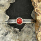 Carolyn Pollack Sterling Silver Rounde Small Red Jasper Ring Size 8 For Women