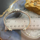 Carolyn Pollack Sterling Silver Large Oval Howlite Decorated Bracelet For Women