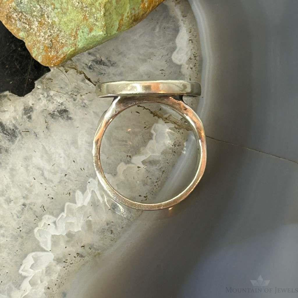 Carolyn Pollack Sterling Silver Calligraphy Symbol Decorated Ring For Women