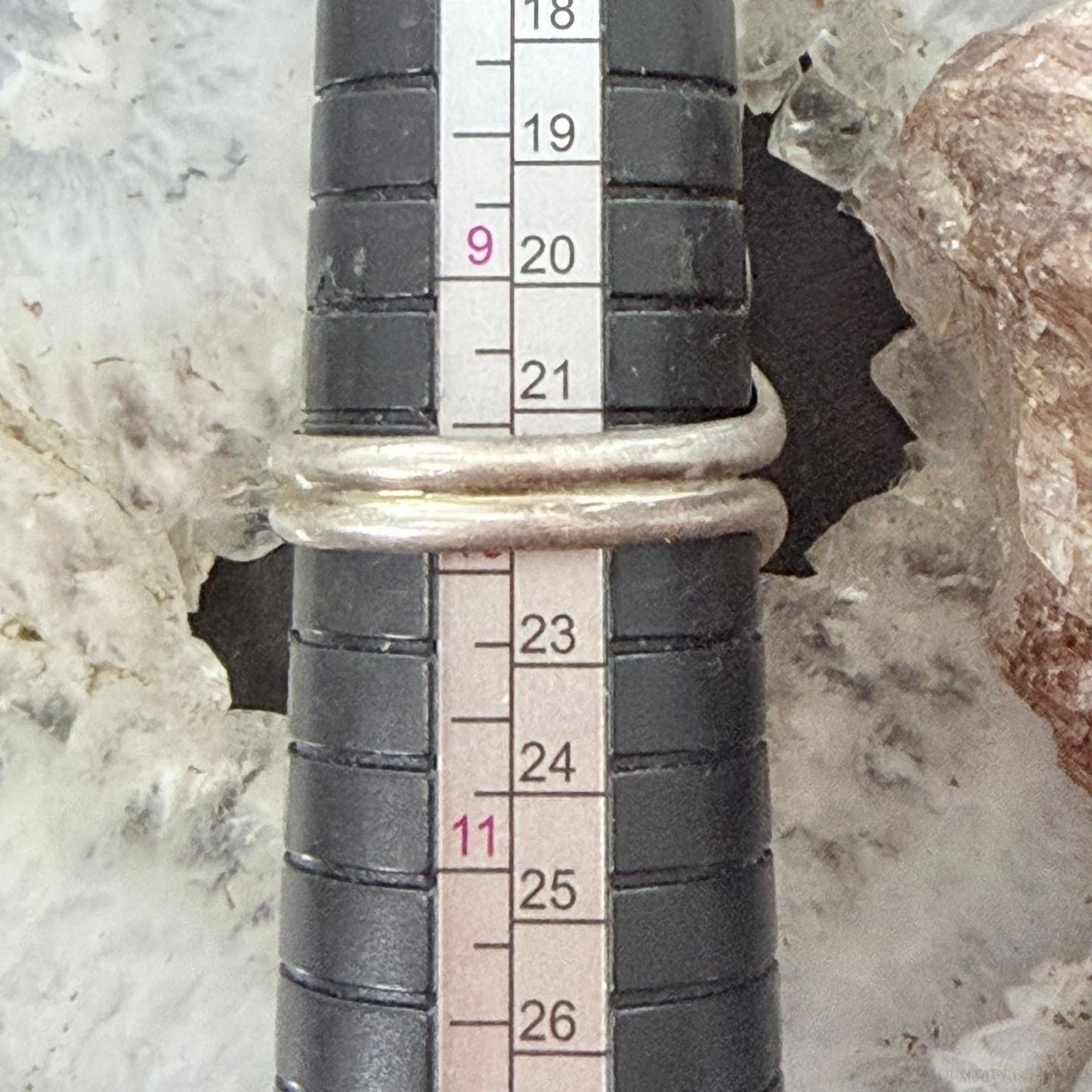 Silver Ray Sterling Silver Inlay Turquoise Decorated Leaves Ring Size 10 For Women