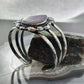 Sterling Silver Southwestern Style Teardrop Charoite Decorated Bracelet For Women