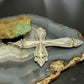 1998 Vintage Towle Sterling Silver Religious Cross Christmas Ornament