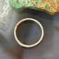 Cyrus Josytewa Hopi Native American Sterling Silver Wave Unisex Band Ring Size 9.5