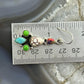 Sterling Silver Southwestern Style Multistone Dangle Earrings For Women #9