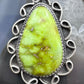 Sterling Silver Southwestern Style Large Teardrop Palomino Pendant For Women