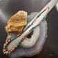 Southwestern Style 3-9.5mm Copper Navajo Pearl,Cylinder&Turquoise Beads Necklace For Women