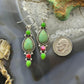 Sterling Silver Southwestern Style Multistone Dangle Earrings For Women #3