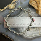 Carolyn Pollack Sterling Silver 7 Oval Multi-Stone 8" Decorated Link Bracelet For Women