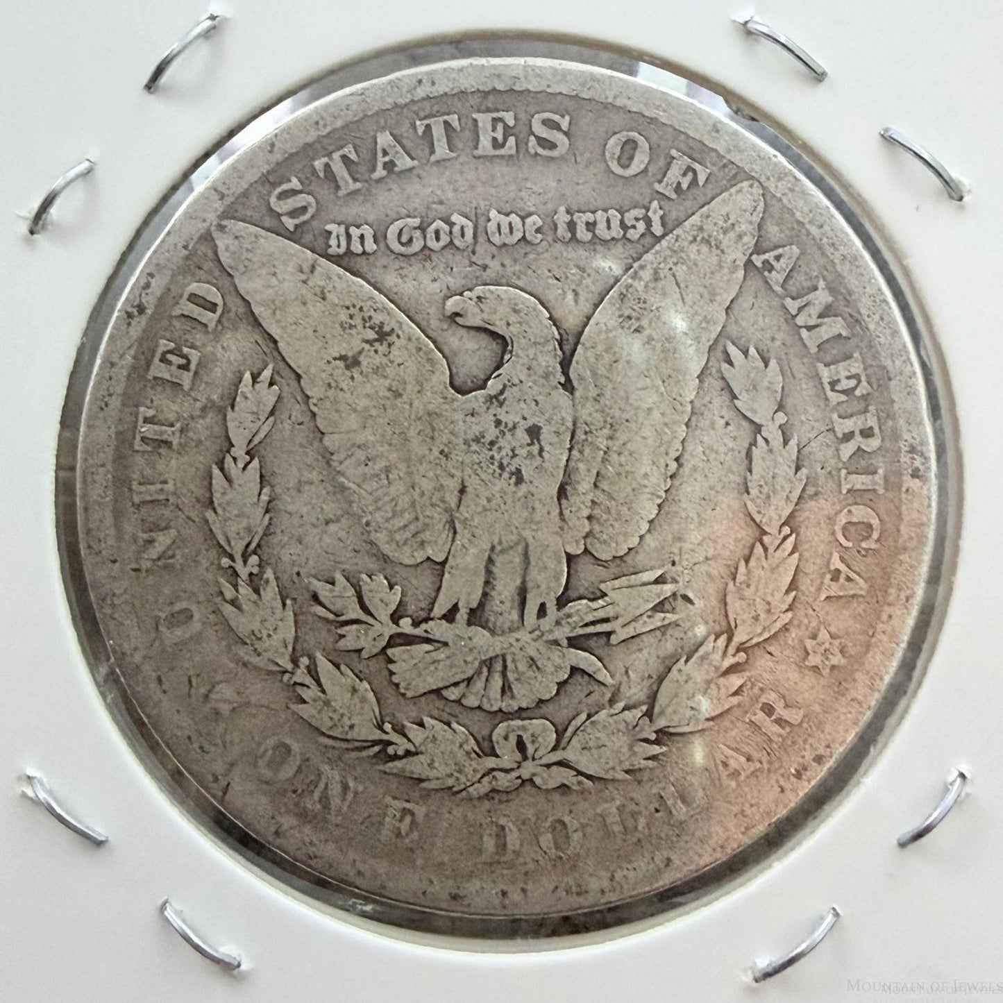 US 1879 90% Morgan Silver Dollar AG-G #122125-12GH