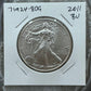 2011 US 1.0 Troy Ounce .999 American Eagle Fine Silver Round BU #71924-8OG