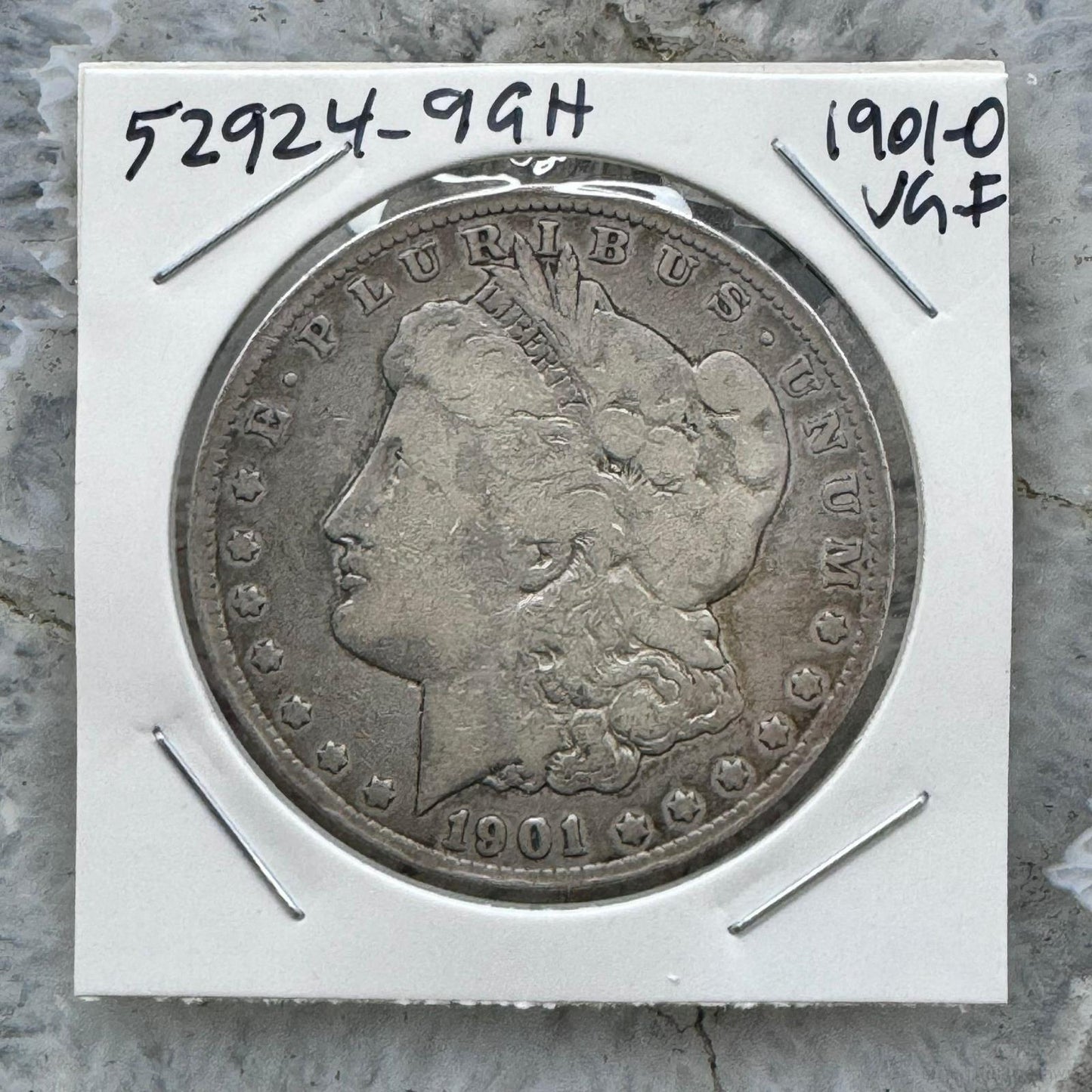 1901-O US 90% Morgan Silver Dollar VG-F #52924-9GH