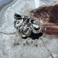 Carolyn Pollack Sterling Silver Smoky Quartz & Garnet Decorated Ring Size 9 For Women