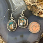 Sterling Silver Southwestern Style Spiny Oyster Turquoise Dangle Earrings For Women #3