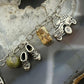 Carolyn Pollack Sterling Silver Multi Charm and Stone Charm Bracelet For Women