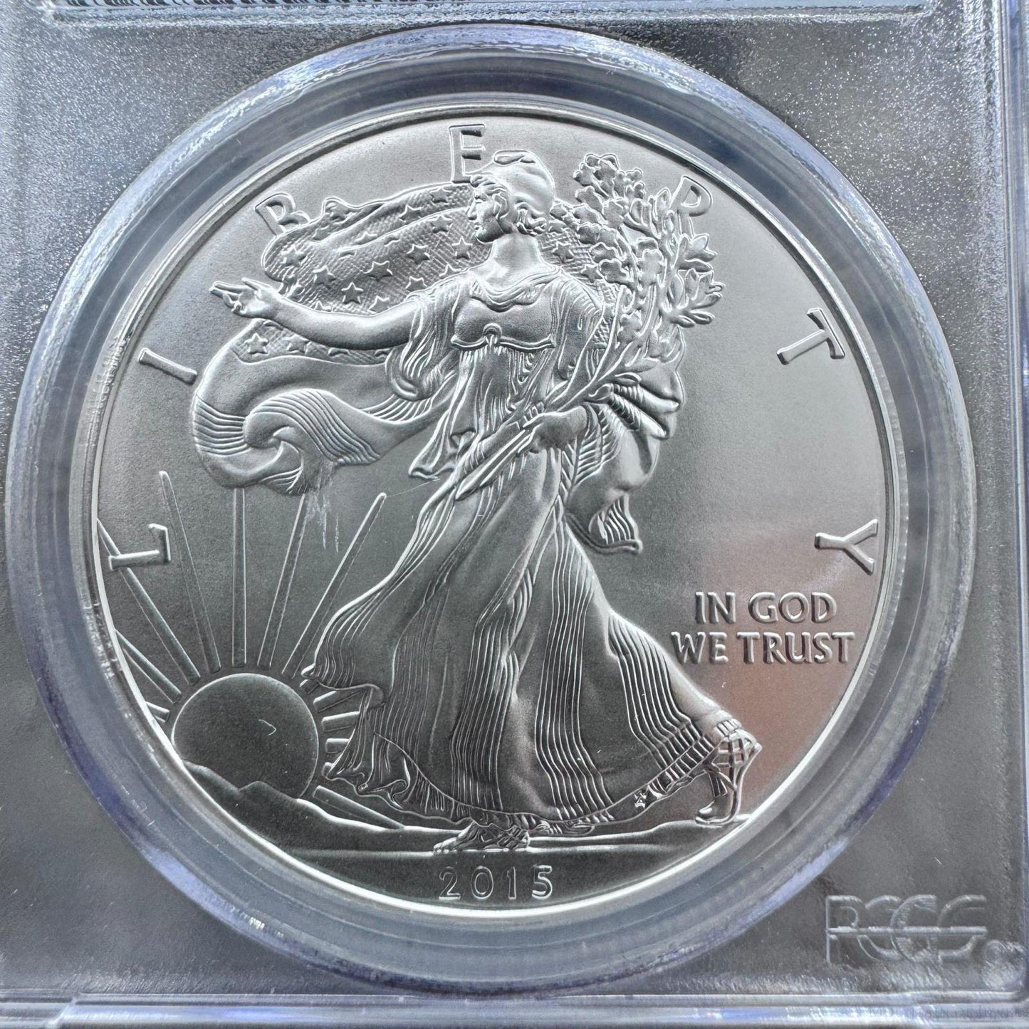 2015-W US American Silver Eagle .999 Fine Silver First Strike PCGS MS69