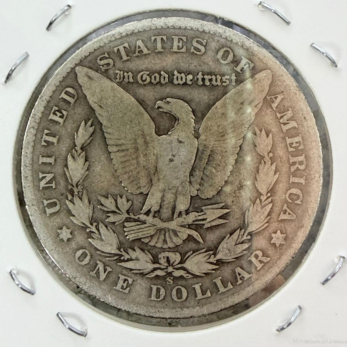 1901-S US 90% Morgan Silver Dollar G-VG #13126-19GH