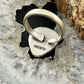 Sterling Silver Southwestern Style Golden Hill Turquoise Adjustable Ring For Women #13