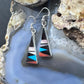 Starllie & Sheryl Edaakie Sterling Silver Multistone Inlay Dangle Earrings For Women #9