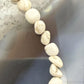 Sterling Silver Natural Wild Horse Beads 7.25" Bracelet For Women