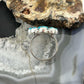 Sterling Southwestern Style Mohave Turquoise Cluster Ring Size 8 For Women #1