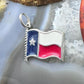 Carolyn Pollack Sterling Silver Lone Star Texas State Flag Unisex Charm Pendant